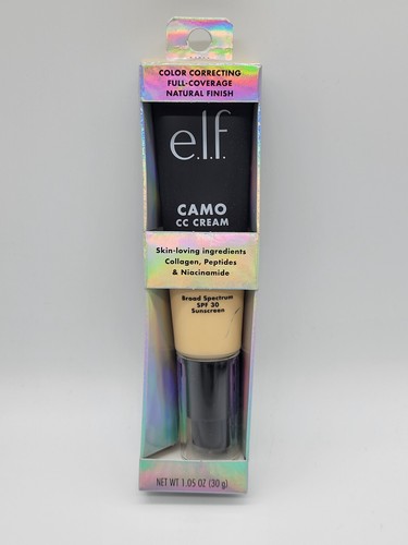 2 PACK E.L.F. COLOR CORRECTING FULL COVERAGE NATURAL FINISH SPF 30 FAIR 140W - Picture 4 of 10