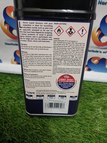 LIBERON 1L SMALTO CERA LIQUIDA PER MOBILI E INTERNI LEGNO PINO ANTICO M 2 - Foto 3 di 4