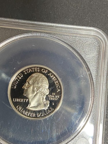 2002-S ANACS PR70DCAM Mississippi State Quarter Proof 25C - Picture 6 of 8