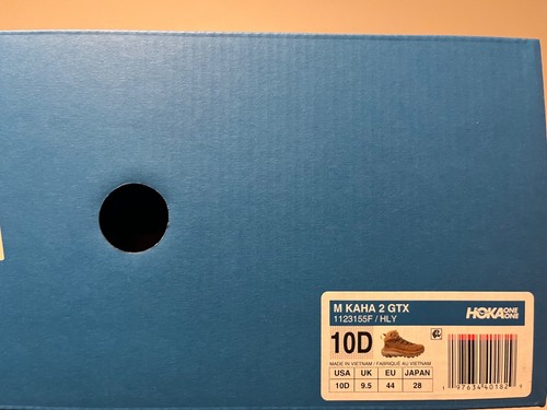 Hoka Kaha 2 GTX GoreTex WATERPROOF Black / Oak Alabaster / Tan Brown Hiking Boot - Picture 50 of 55