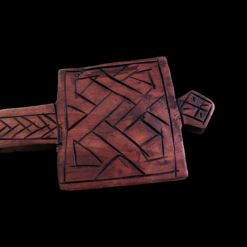 "Cruz etíope de madera tallada a mano vintage 13,5"" X 6"" decoración" - Imagen 14 de 14