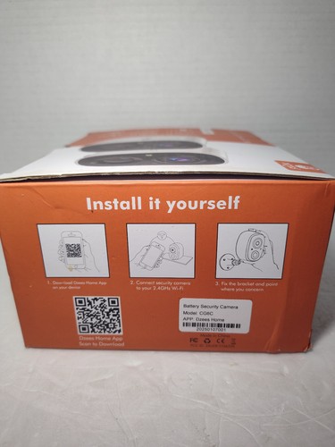 Dzees CG6 Outdoor Camera Wireless (2-Pack) - New Open Box - Picture 6 of 10