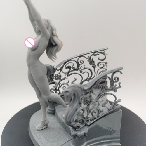 Naked Girl Miniatures Assemble Model Kit Unassembled Unpainted Statuette Toys - Picture 5 of 7