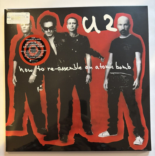 U2 How To Re-Assemble An Atomic Bomb LP RSD RECORD STORE DAY Color Vinyl NEW!