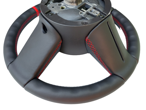 NEW NAPPA LEATHER Steering Wheel for Ford Mustang 2005-2009 Shelby GT GT500 OEM - Picture 16 of 17