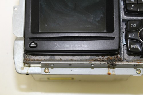 00-02 w215 MERCEDES CL500 CL55 RADIO STEREO NAVIGATION HEAD UNIT NAVI CD MM0100 - Picture 3 of 12