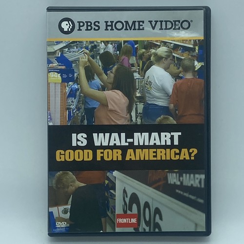 Frontline Is WalMart Good For America? DVD OOP PBS WGBH 2004 Business