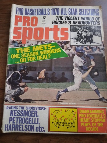 Pro Sports Magazine May 1970 NY Mets, Pro Basketball's 1970 All Star Selections - Picture 1 of 3
