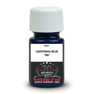 Ford Lightning Blue N6 Touch up Paint Kit With Brush 2 Oz SHIPS TODAY