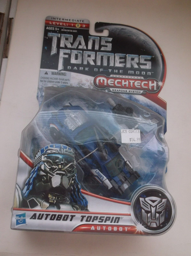 HASBRO: TRANSFORMERS: DOTM: MECHTECH: AUTOBOT TOPSPIN, NEW, 2010!!! - Picture 1 of 6