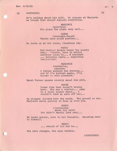 Cross Creek (9. Februar 1982) Rev Final Shooting Script adaptiert von Dalene Young - Bild 3 von 4