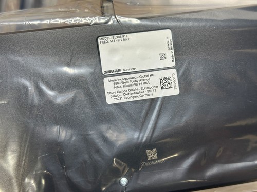 Shure BLX288/SM58 H10 Handheld Wireless System Come with 2 Microphones Authentic - Picture 7 of 7