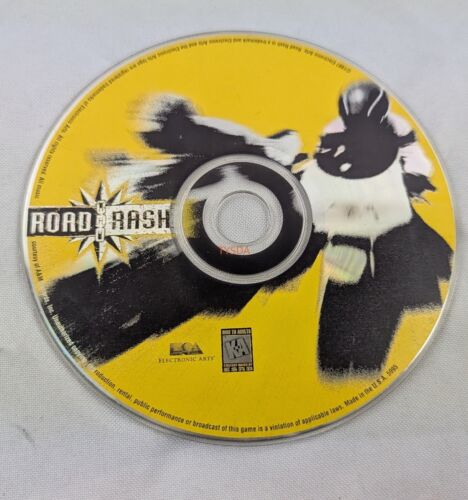 Road Rash (PC, 1997) Electronic Arts Video Game PC CD-ROM *DISC ONLY*