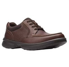 Clarks Men's Bradley Vibe Oxford Shoes Brown Size 8.5 M