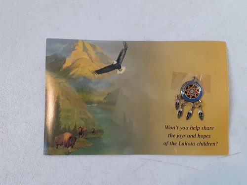 Lot of 8 New Dreamcatchers St. Joseph's Indian School Lakota Star Quilt Keychain - Picture 12 of 14