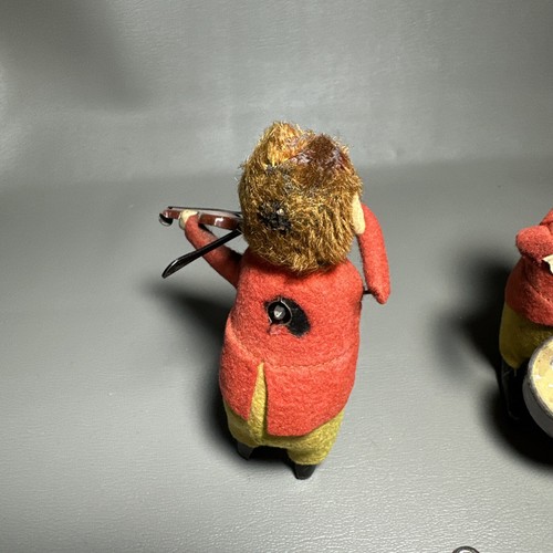 2x Schuco Germany Scimmia Carica Musicisti Una Chiave Entrambi Funzionanti - Foto 3 di 14