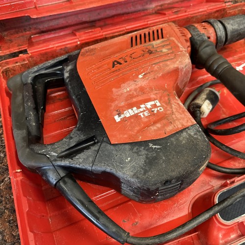 Hilti TE 70-ATC Rotary Hammer in case b5 - Picture 2 of 9