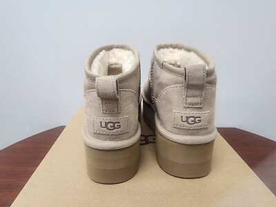 UGG Women's Ultra Mini Platform Boots, Sand (1135092-SAN