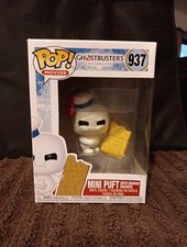 Funko POP! Ghostbusters Afterlife - Mini Puft con Graham con protector suave 