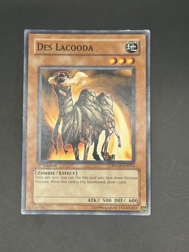 Des Lacooda | SDZW-EN013 | Yu-Gi-Oh Card - Imagen 1 de 2