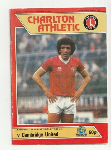 Charlton Athletic 1983/84 Selection of Home League Programmes from menu - Picture 6 of 12