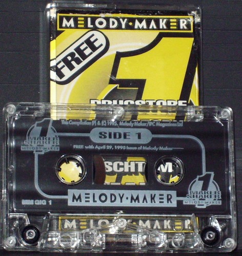 Various Melody Maker Shaker CASSETTE 4 tracks Indie Rock Drugstore Goya Dress - Picture 2 of 3