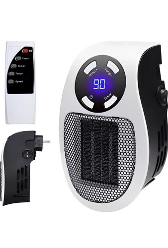 Chauffage mural, programmable, portable, électrique, écran LED, neuf dans sa boîte