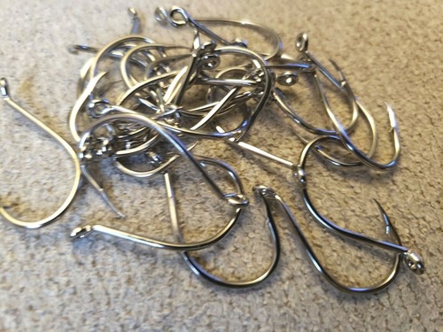  25 Mustad Köderhaken 9175 4/0 Haken O'Shaughnessy 3X Einzelköderhaken   - Bild 1 von 2