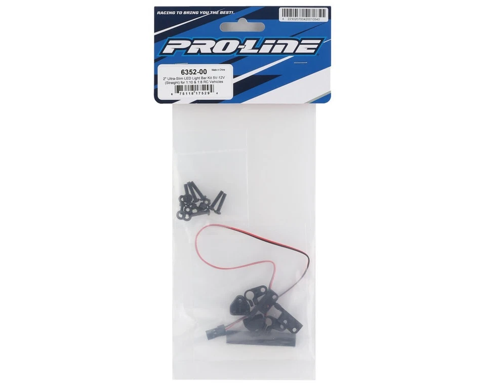 Pro-Line Racing 1/10 & 1/8 2 Ultra-Slim LED Lt Bar Kit 5V-12V Str PRO635200 - Image 3 of 4