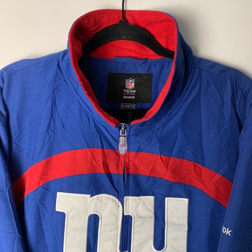 Reebok New York Giants NFL Football Blue Lined Softshell Jacket Size Men's XL - Picture 3 of 13