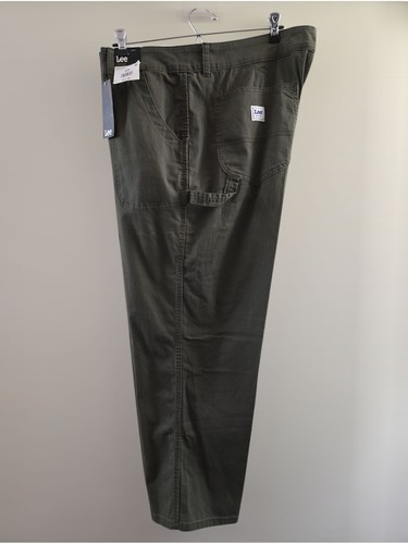 Lee Women's Plus 20W Carpenter Crop Jeans Mid Rise Heritage Utility Casual NWT  - Picture 10 of 12