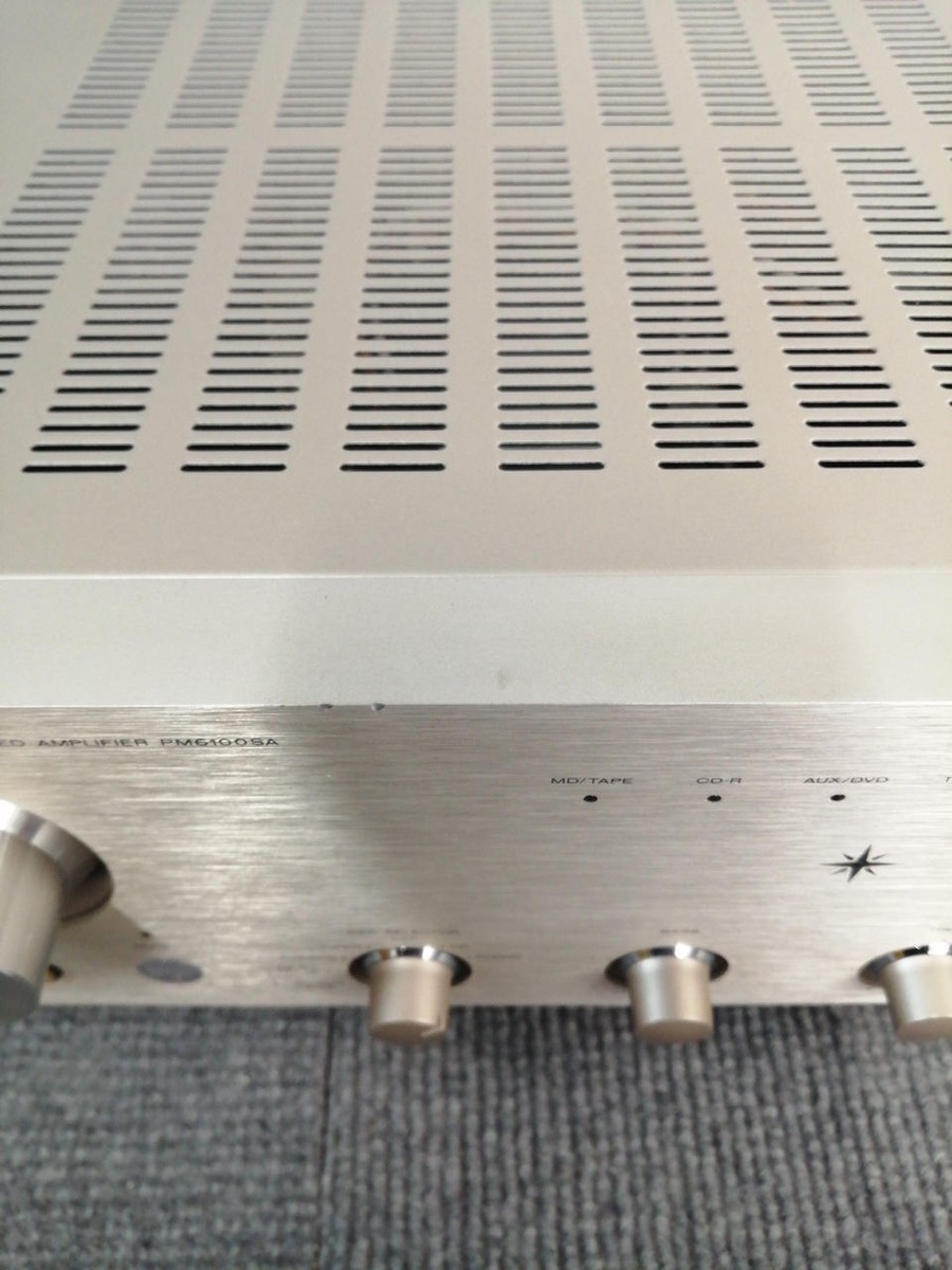 marantz PM6100saアンプ シルバー Marantz PM6100SA Integrated Amplifier Power Supply Voltage