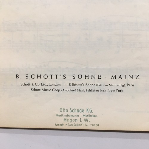 Sheet Music Paul Zilcher and Tanzendes Rokoko Schott - Picture 7 of 8