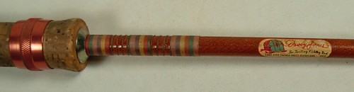 DAVEY JONES LAKE CITY TACKLE CO CLEVELAND OHIO VINTAGE FISHING ROD - Picture 3 of 3