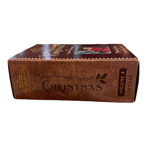 Hallmark Keepsake 2001 Twas the Night Before Christmas Weihnachtsmann Ornament Box - Bild 8 von 8