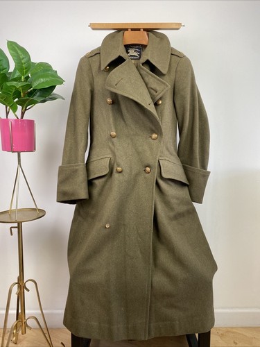 BURBERRY’S WW2 1940 Officers Greatcoat Overcoat Jacket British Army Dental Corps - Picture 2 of 24