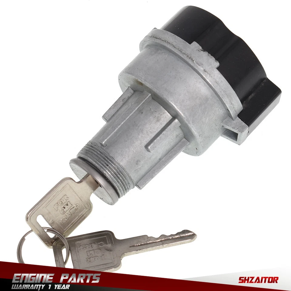 Interruptor de arranque del cilindro de bloqueo de encendido con llaves para Chevrolet P30 GMC C6000 B6000 Foto 4 de 4