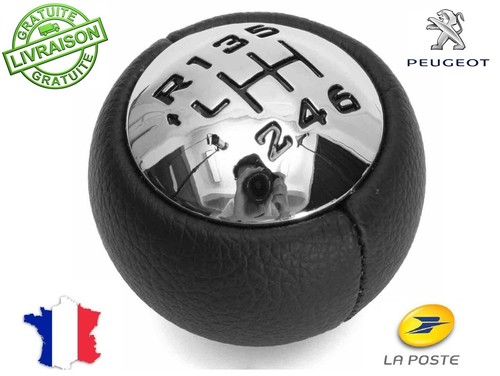 pommeau de vitesse Peugeot  6 Vitesses 3008 5008 308 407 307 Citroën C4 Picasso - Afbeelding 1 van 4
