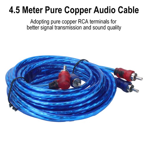 8 Gauge Speaker Wire 16ft Red/Black Car Audio Home Subwoofer Amplifier Cable - Picture 3 of 12