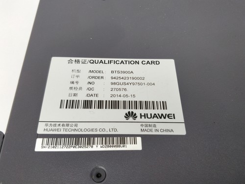 Huawei BTS3900A Base Station with BBU3900 - Picture 5 of 6