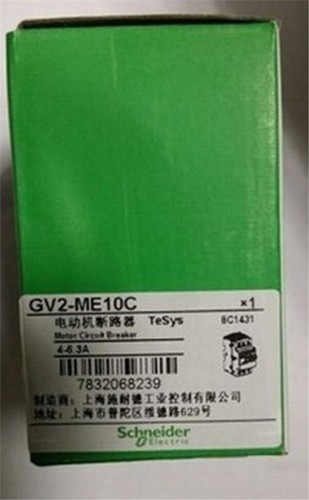 New Telemecanique Circuit Breaker Schneider Motor GV2ME10C GV2ME10C 4-6.3A Plc - Picture 2 of 3