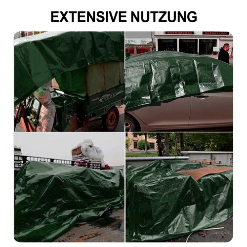 Abdeckplane Boot LKW Plane wasserdicht mit Ösen extra stark 260g/m² Gewebeplane - Bild 17 von 19