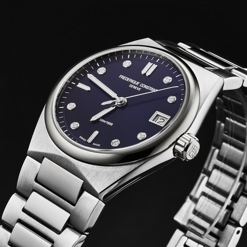 Frederique Constant Women's 'Highlife' Blue Dial Quartz Watch FC-240ND2NH6B - Bild 2 von 5