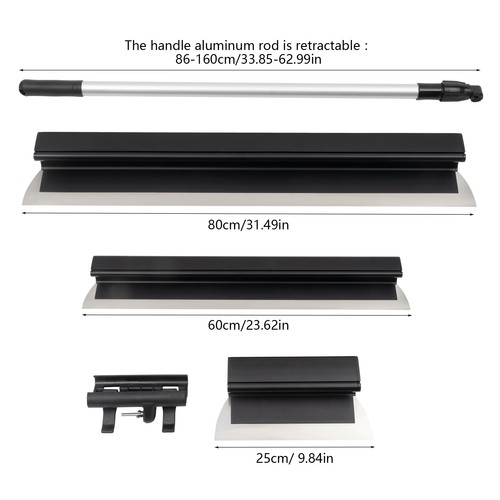 Juego de cuchillas para desnatar paneles de yeso de 10''24''32'' con mango extensible masilla cuchillo raspador - Imagen 3 de 21
