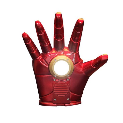 Marvel Iron Man Wearable Arm Hand Glove 1:1 Cosplay Prop Action Figure LED Light - Picture 7 of 14
