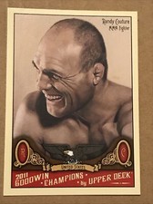2011 Upper Deck Goodwin Champions #131 Randy Couture MMA Fighter Card