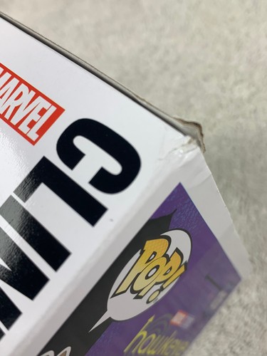 ¡LEE! ¡Funko Pop caja dañada! Marvel #1216 Clint Barton Ojo de Halcón exclusivo para objetivos - Imagen 3 de 13