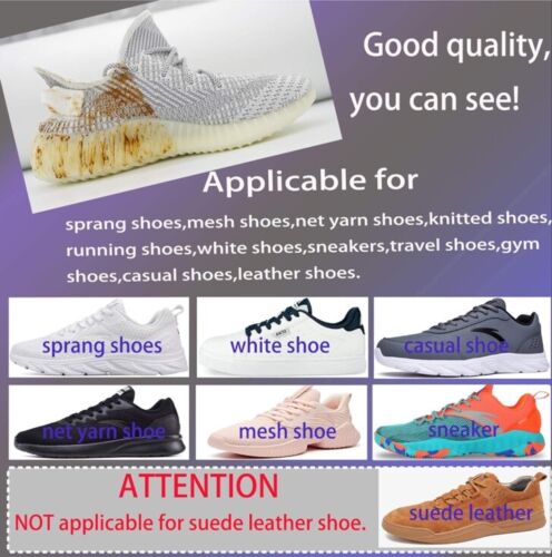 (2 Packs 60 Pcs) Shoe Sneaker Wipes Cleaner Quick Disposable Travel Portable - Picture 4 of 13