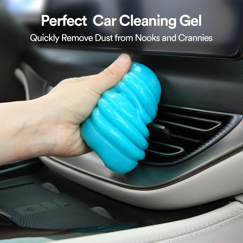 Car Cleaning Gel Car Clean Putty, Universal Car Interior Cleaner Slime, Perfect - Picture 2 of 7