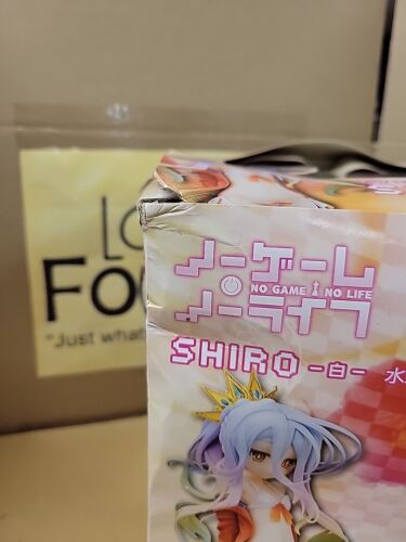 No Game No Life Shiro Badeanzug Style 1/7 PVC Figur AQUAMARIN KARTONSCHADEN - Bild 8 von 19